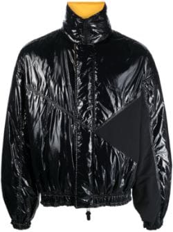 MONCLER - Embroidered-logo padded jacket