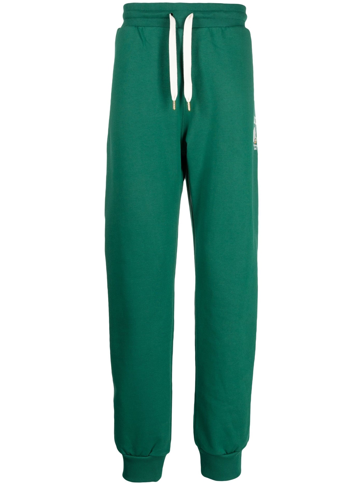 CASABLANCA - Pantalon de survêtment vert forêt