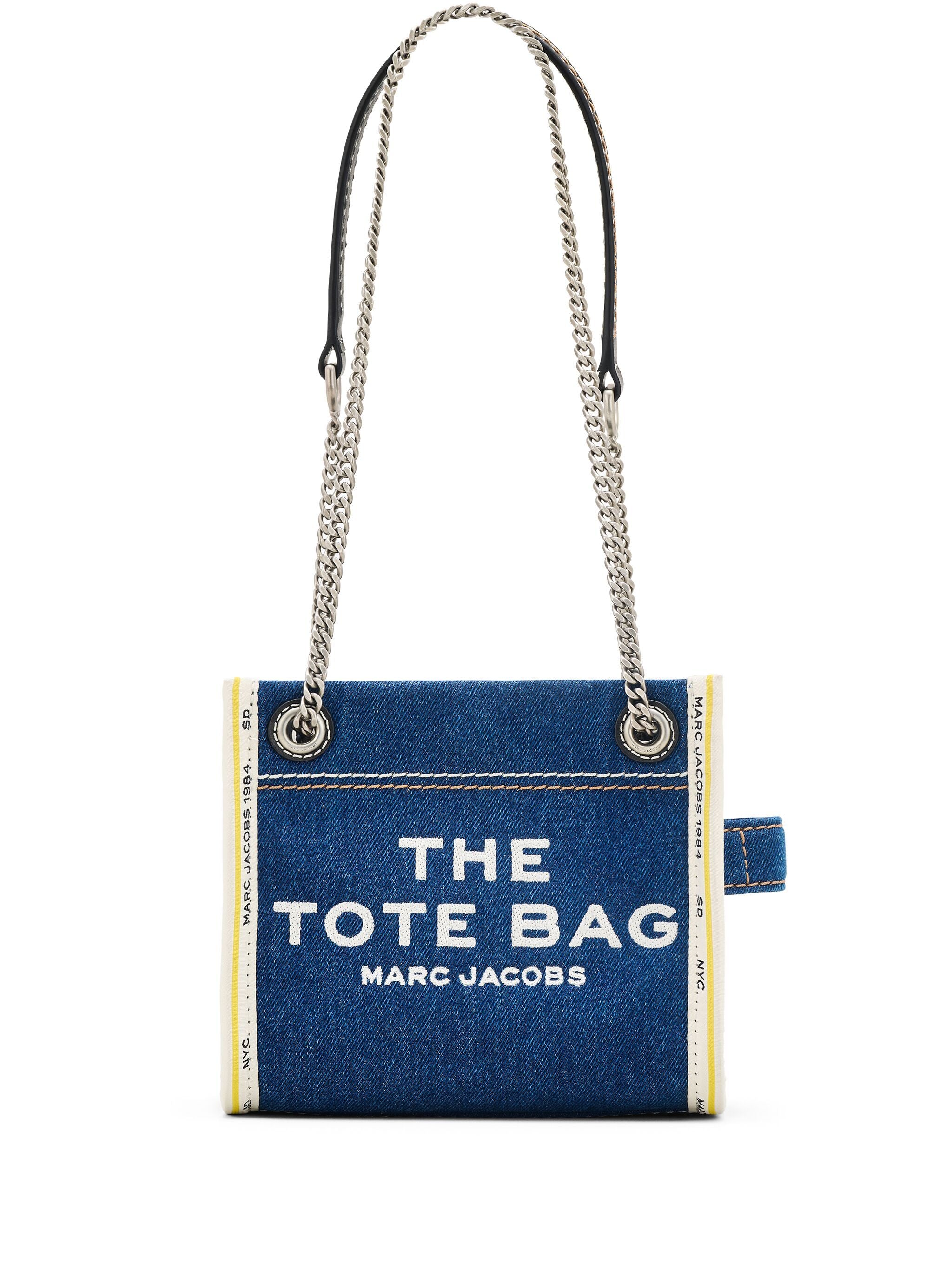 MARC JACOBS The Denim Chain Crossbody Tote Bag – RIVE NEUVE