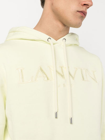 Lanvin hoodie en coton à logo brodé