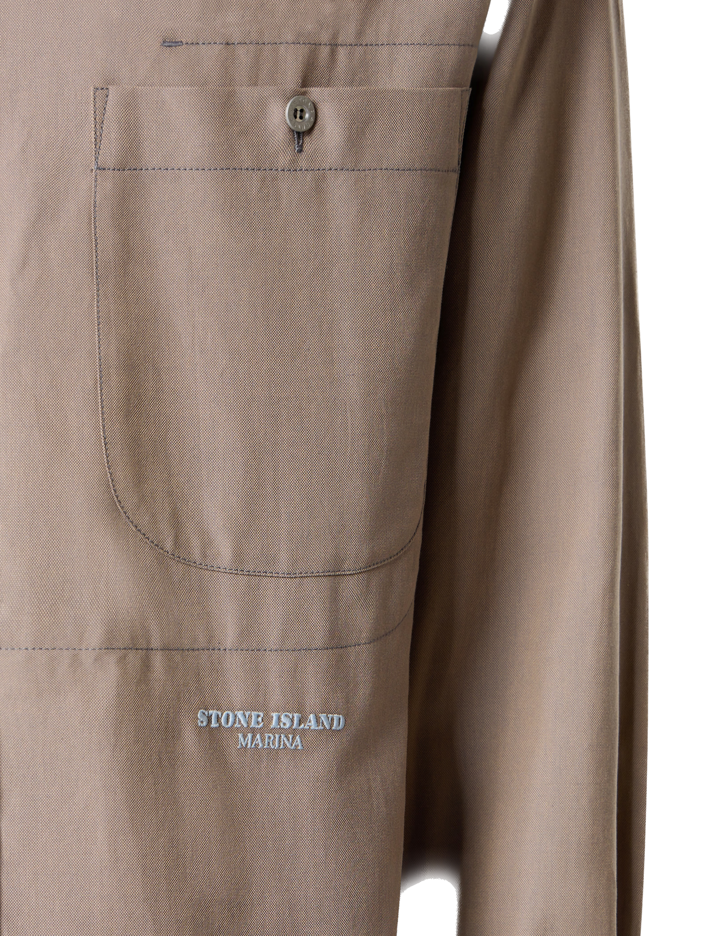 STONE ISLAND MARINA - Chemise coupe avec poche poitrine boutonnée