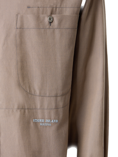STONE ISLAND MARINA - Chemise coupe avec poche poitrine boutonnée