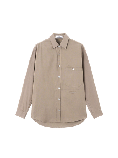 STONE ISLAND MARINA - Chemise coupe avec poche poitrine boutonnée