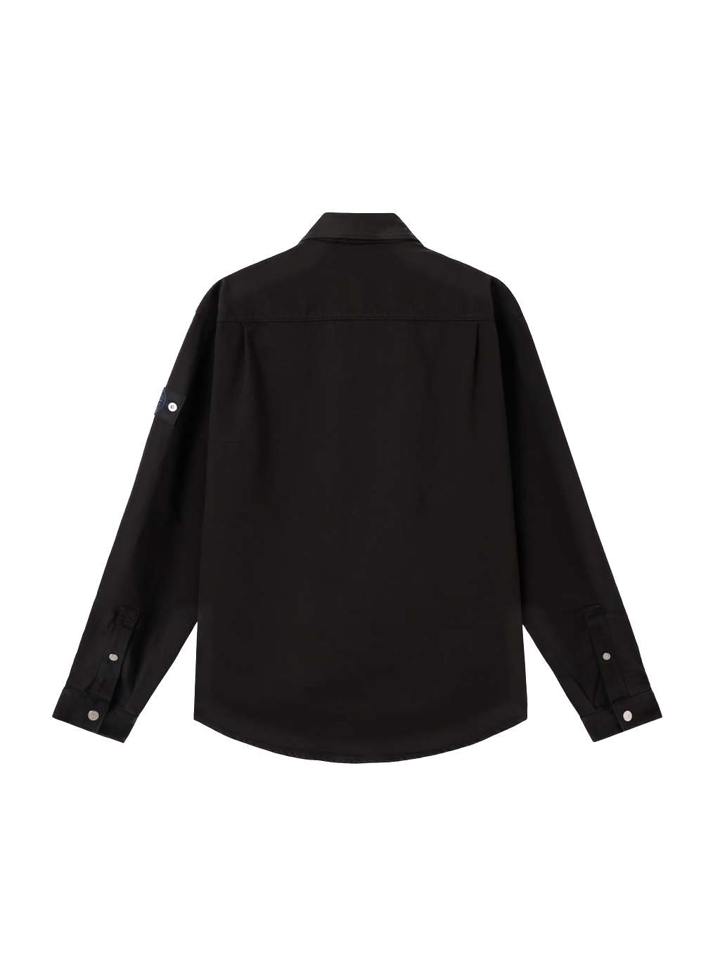 STONE ISLAND - Chemise en jean noire denim research