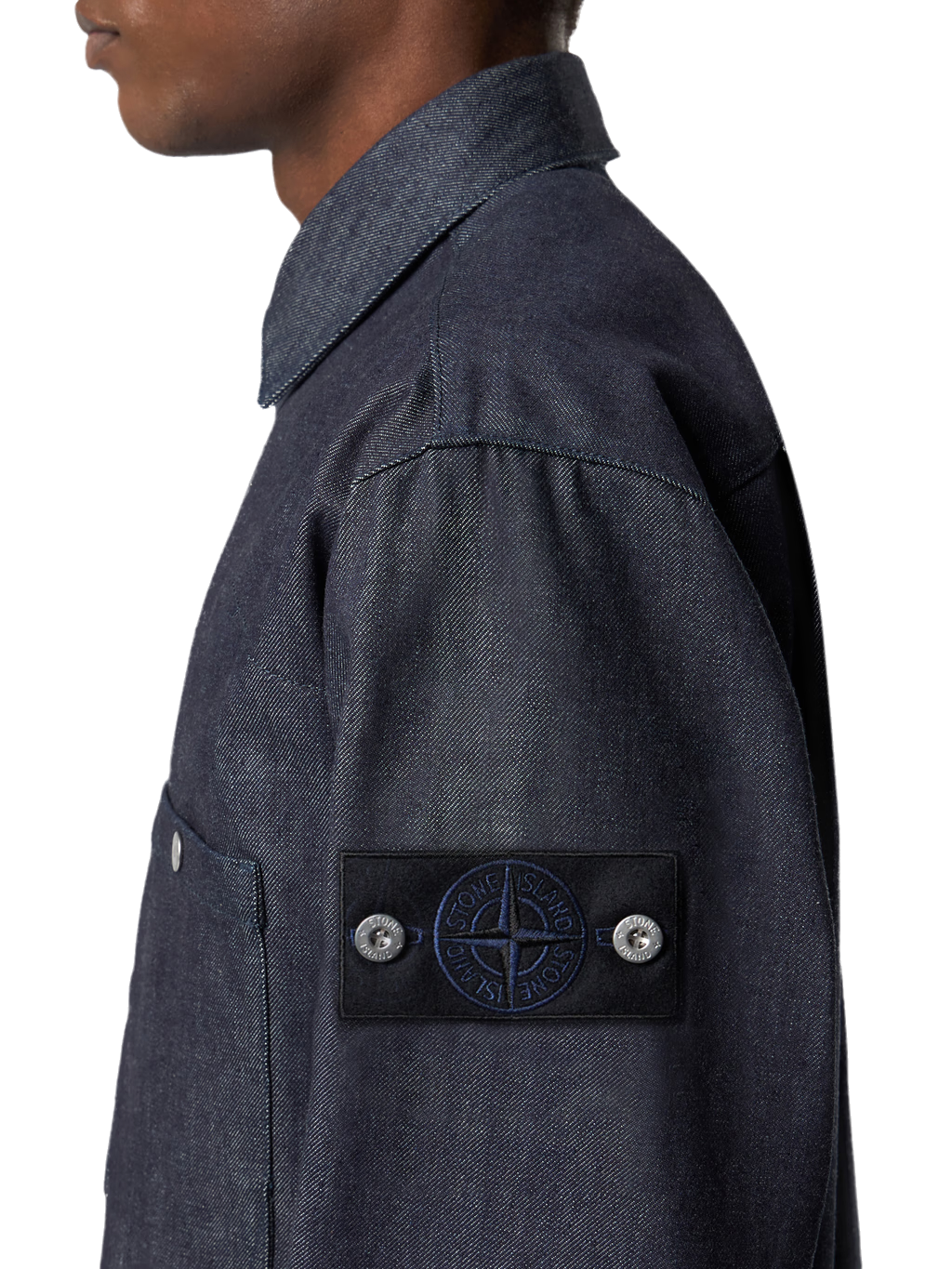 STONE ISLAND - Surchemise brut denim research