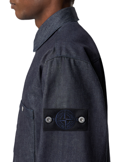 STONE ISLAND - Surchemise brut denim research