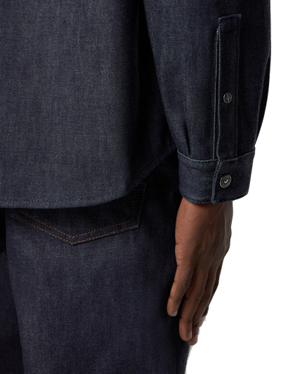 STONE ISLAND - Surchemise brut denim research