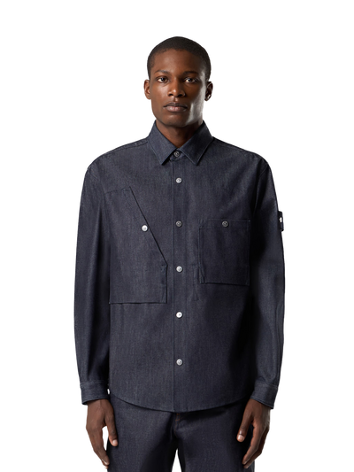 STONE ISLAND - Surchemise brut denim research