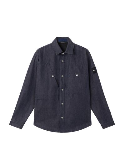 STONE ISLAND - Surchemise brut denim research