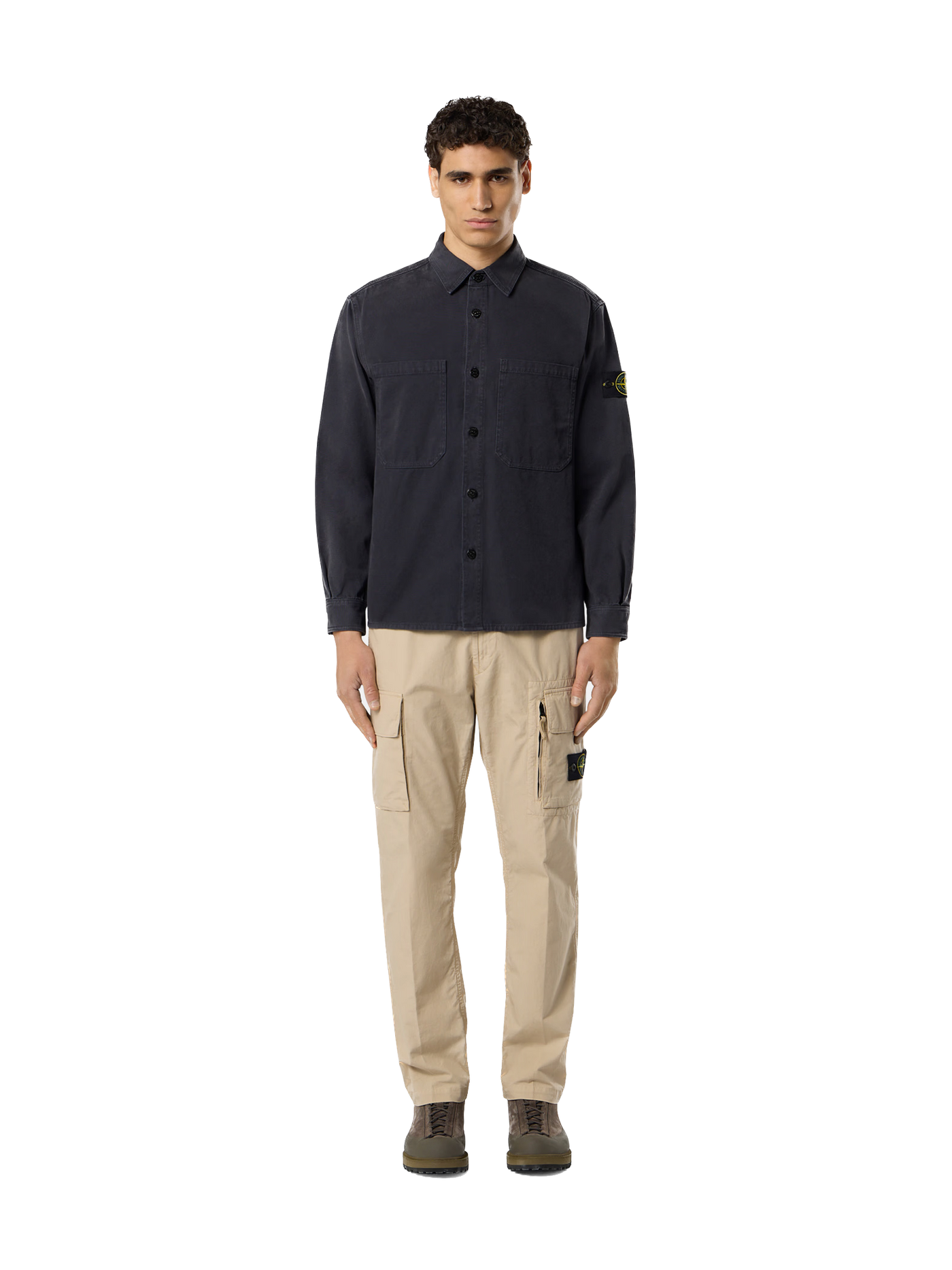 STONE ISLAND - Surchemise à poches boutonnées