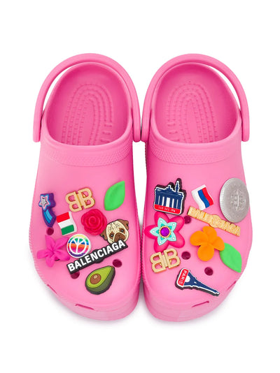 BALENCIAGA - CROCS A PLATEFORME