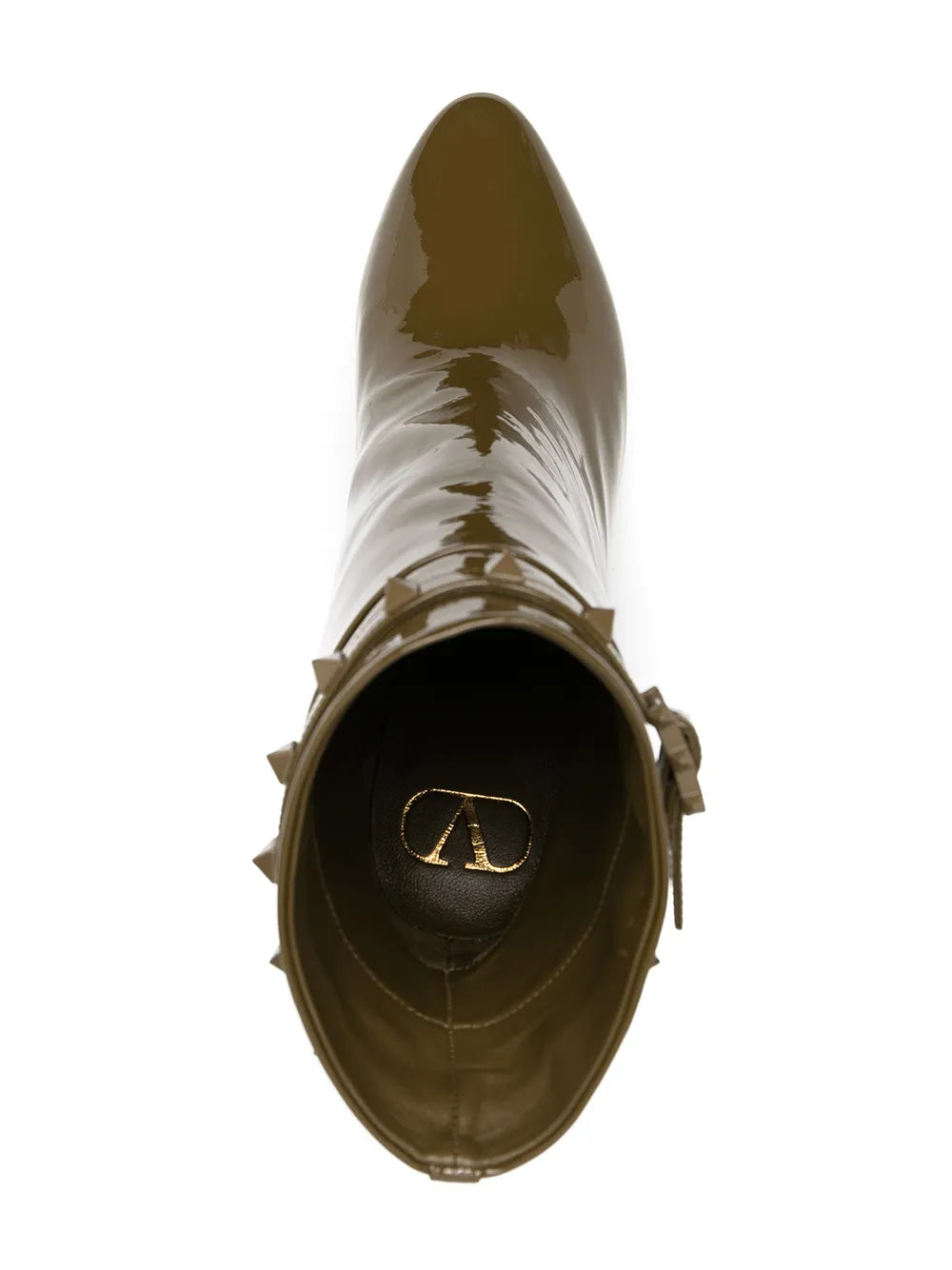 VALENTINO GARAVANI - Bottes Kaki à talon