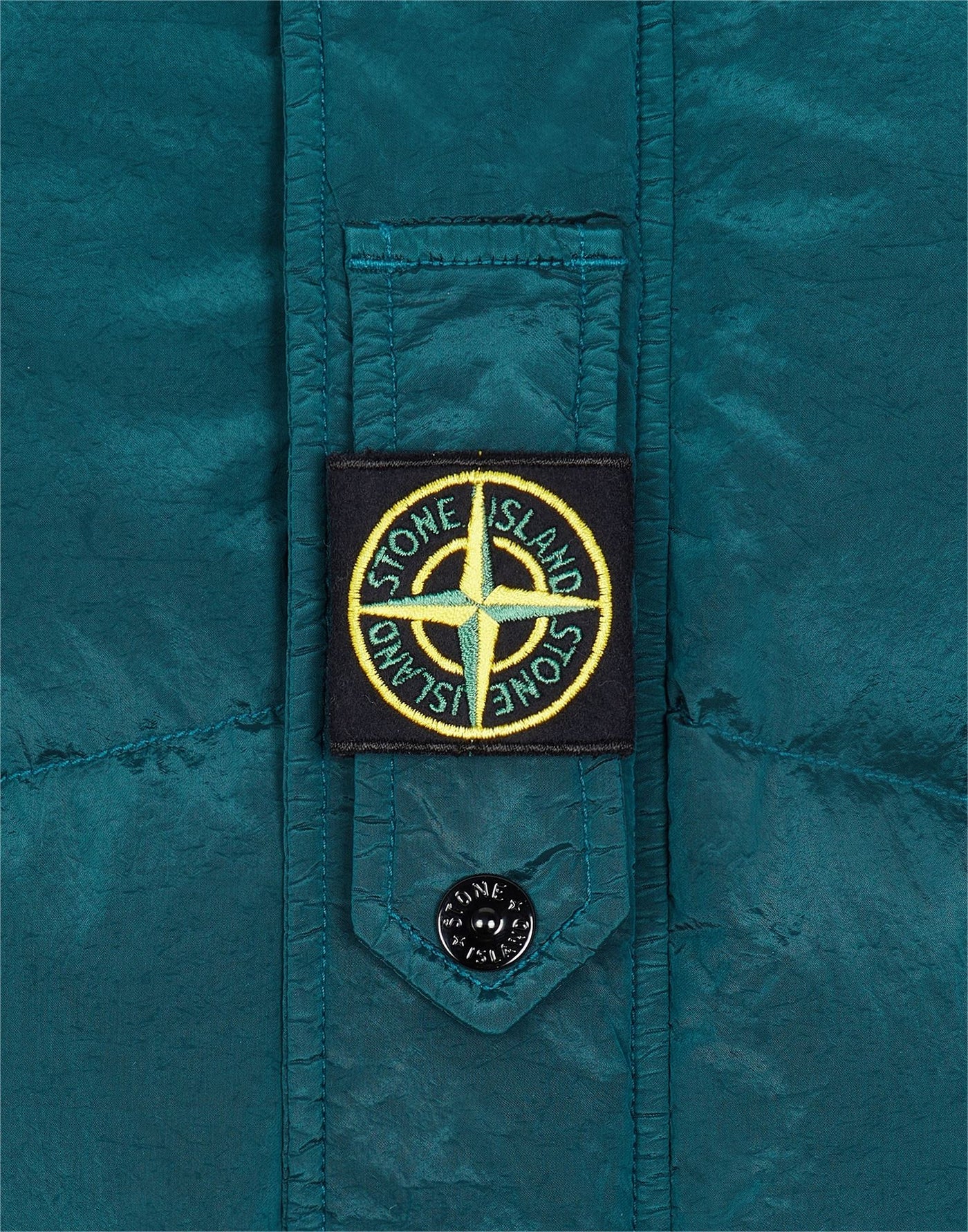 STONE ISLAND - Doudoune vert forêt