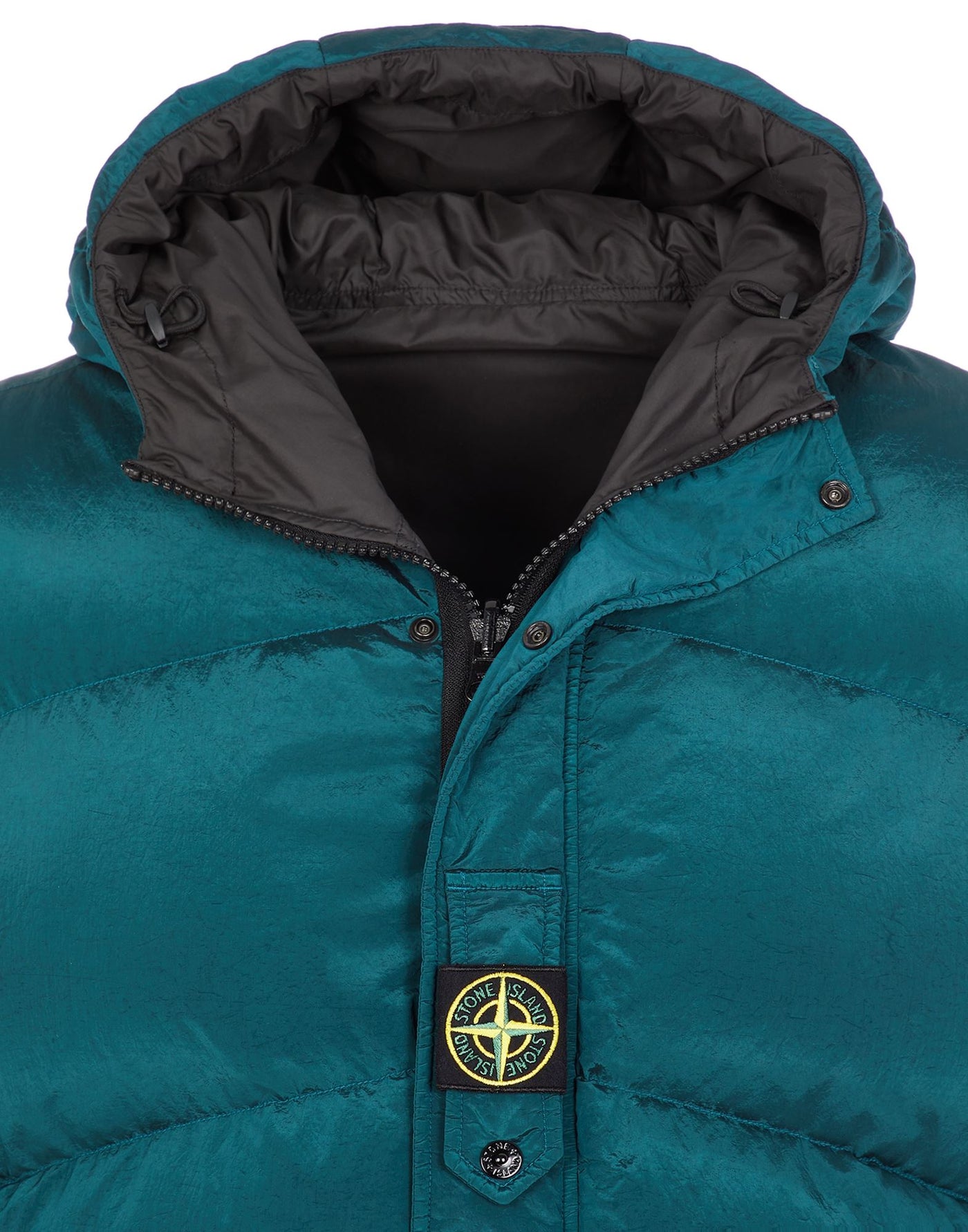 STONE ISLAND - Doudoune vert forêt