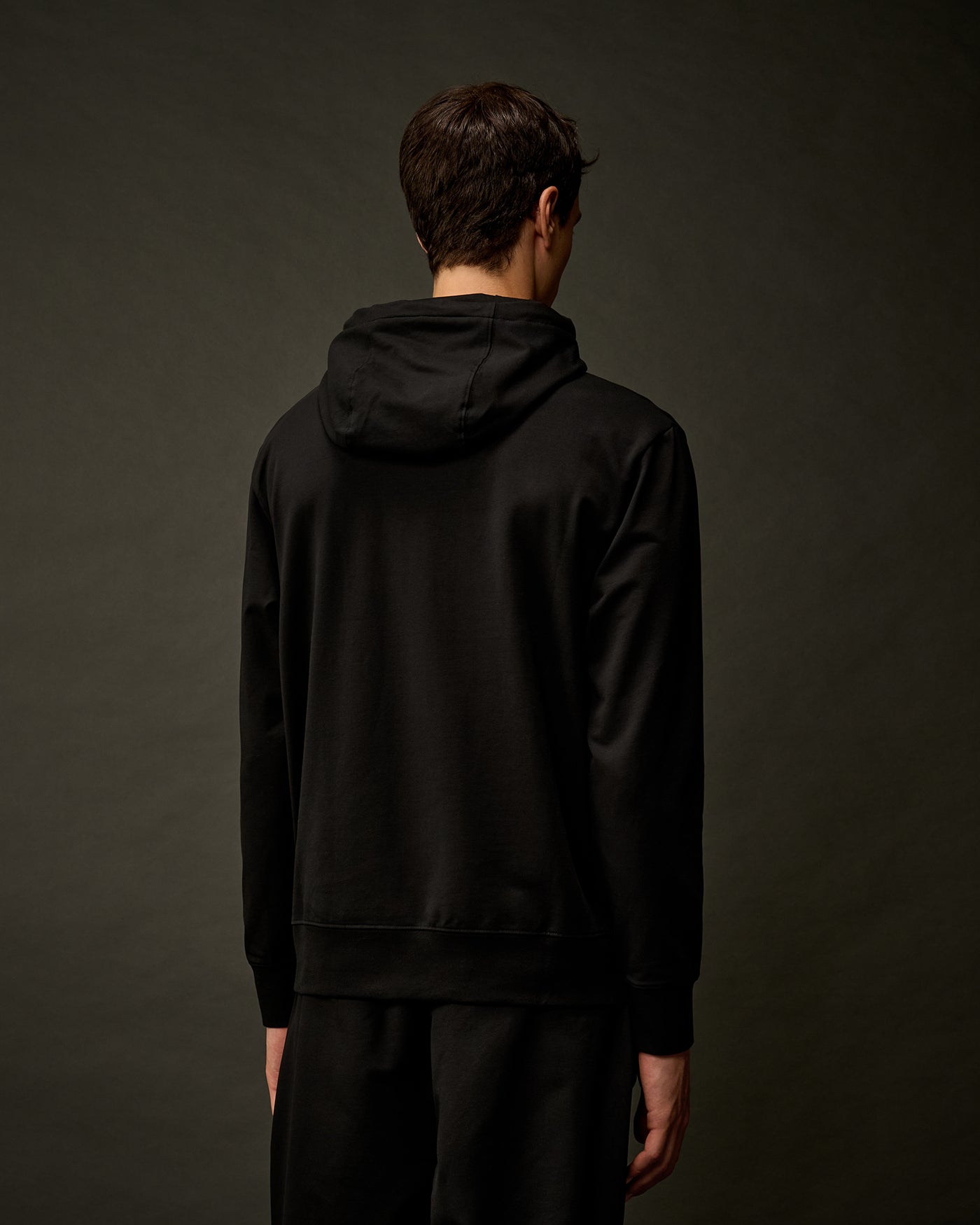 C.P METROPOLIS - Hoodie Stretch Fleece Noir