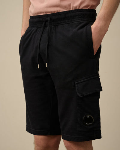 C.P COMPANY - Short en coton noir
