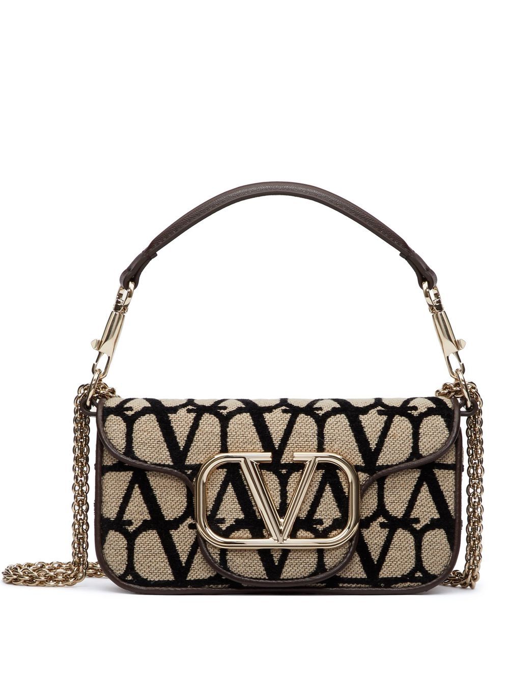 VALENTINO - Sac porté épaule Toile Iconographe
