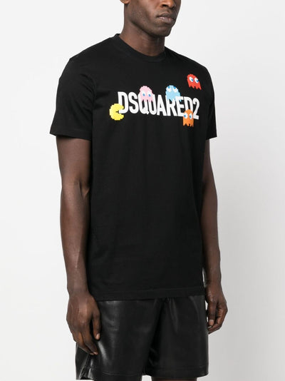 DSQUARED2 - T-shirt à logo imprimé Pacman