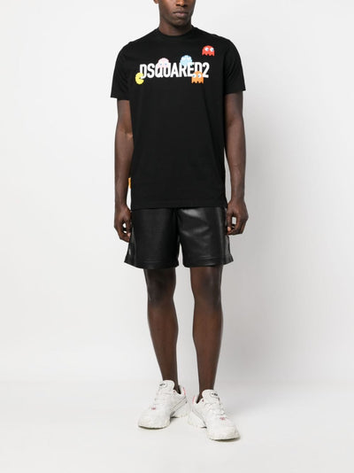 DSQUARED2 - T-shirt à logo imprimé Pacman