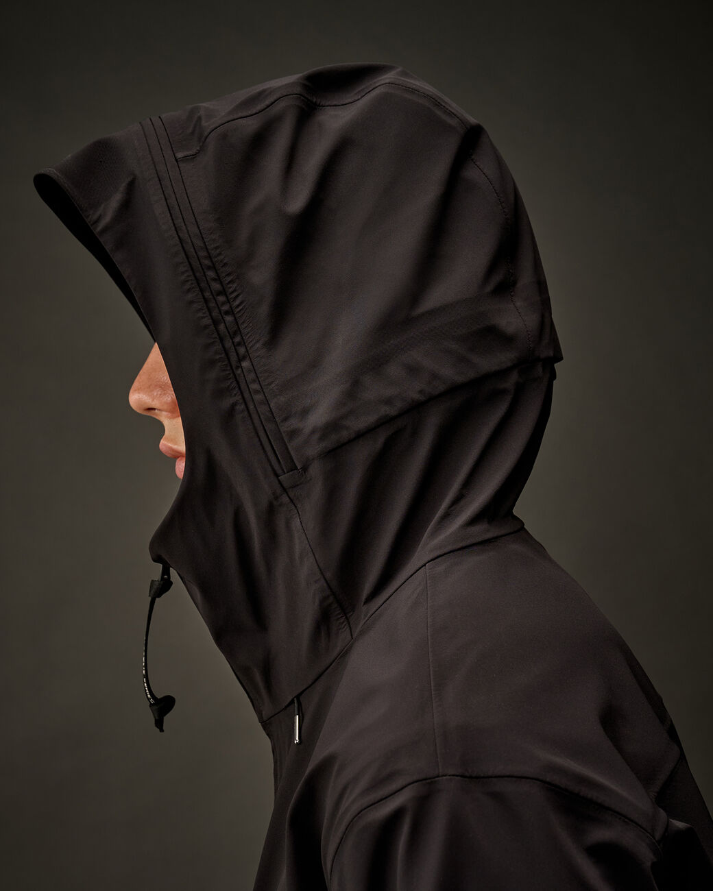 C.P. COMPANY - Veste noire Metroshell Metropolis series