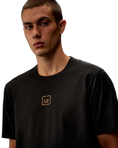 C.P. COMPANY MÉTROPOLIS - Metropolis Series Mercerized Jersey Short Sleeve Graphics T-Shirt