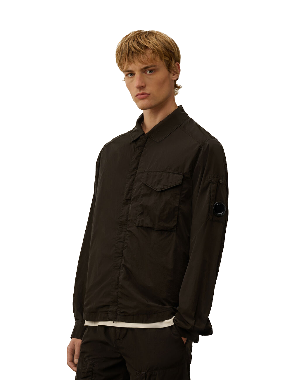 C.P. COMPANY - Surchemise Chrome-R noire