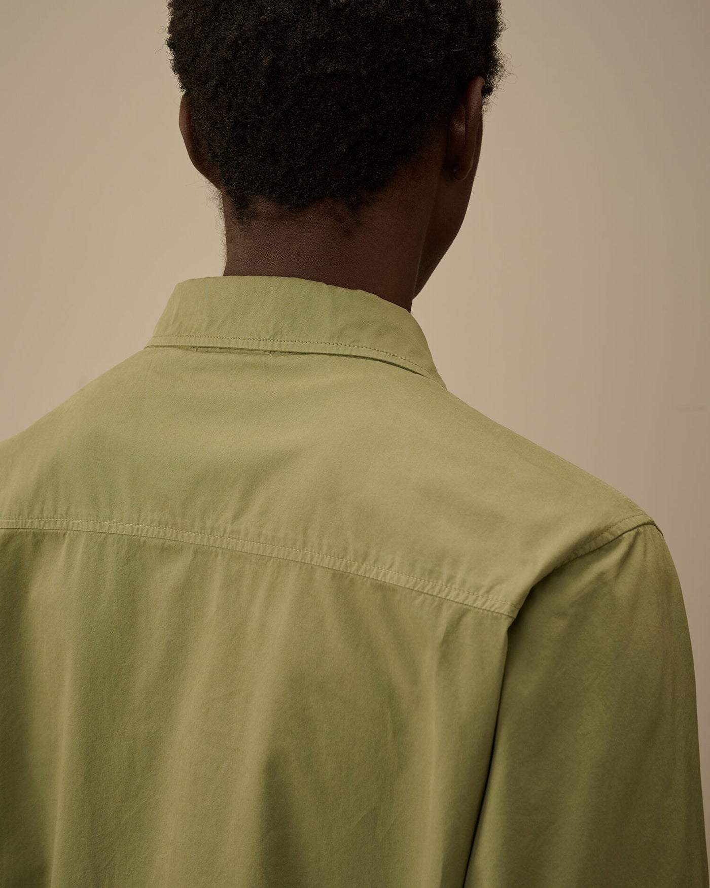 C.P. COMPANY - Fall Winter Organic Gabardine Zipped Overshirt