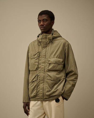 C.P COMPANY - Veste goggle Chrome-R