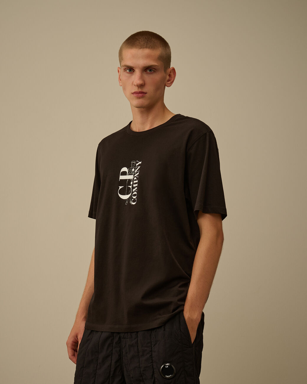 C.P. COMPANY - Tee-Shirt noir