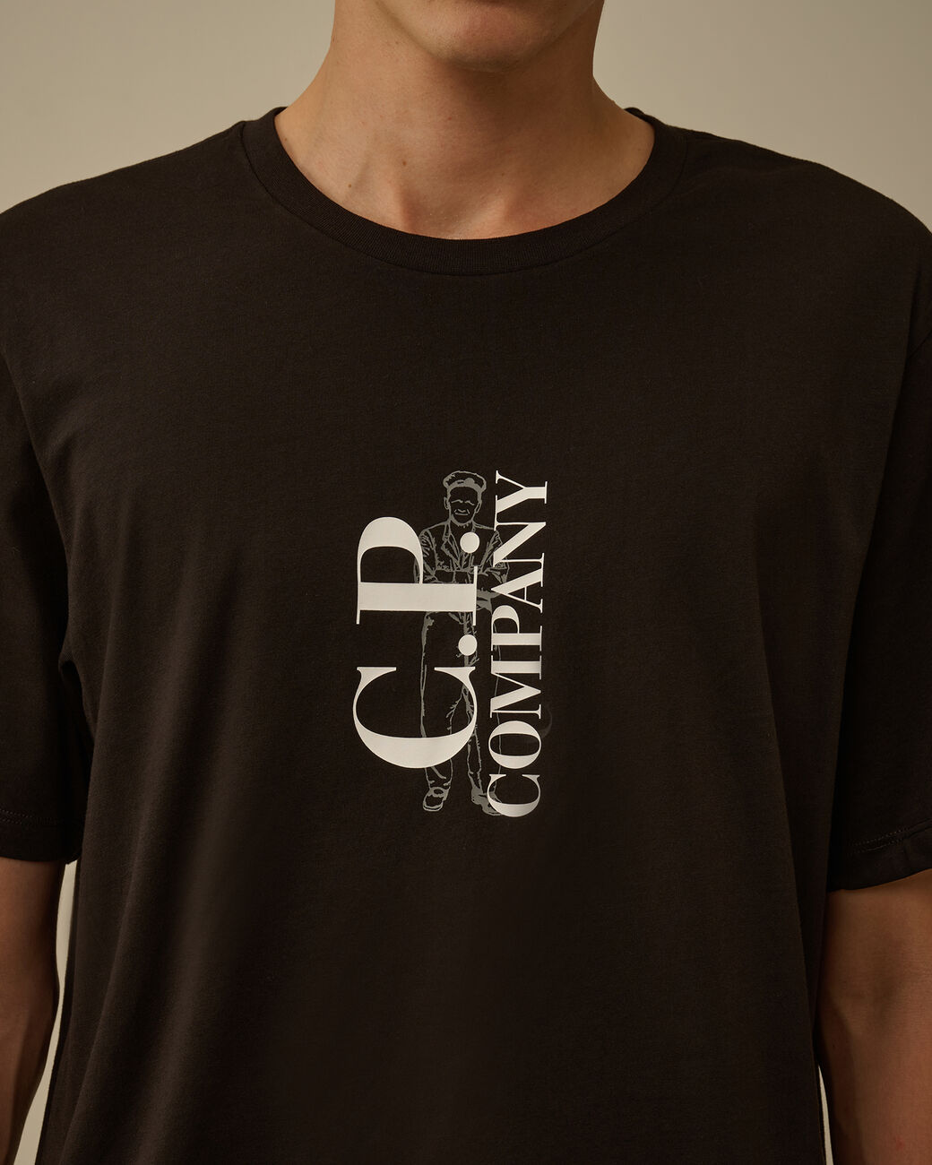 C.P. COMPANY - Tee-Shirt noir