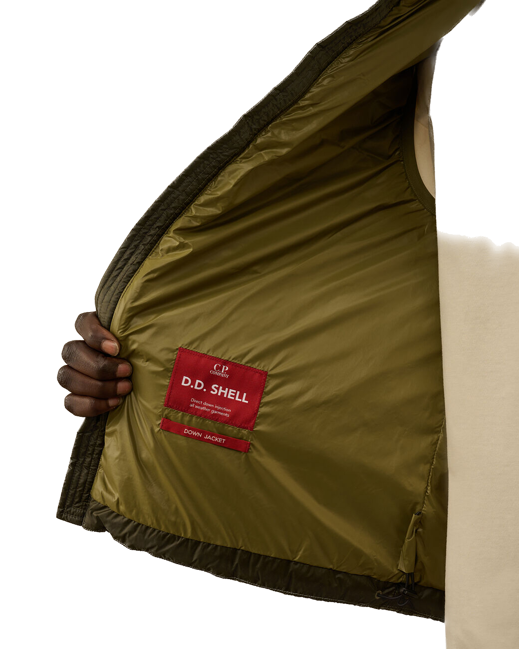 C.P. COMPANY - D.D. Shell Goggle Down Gilet