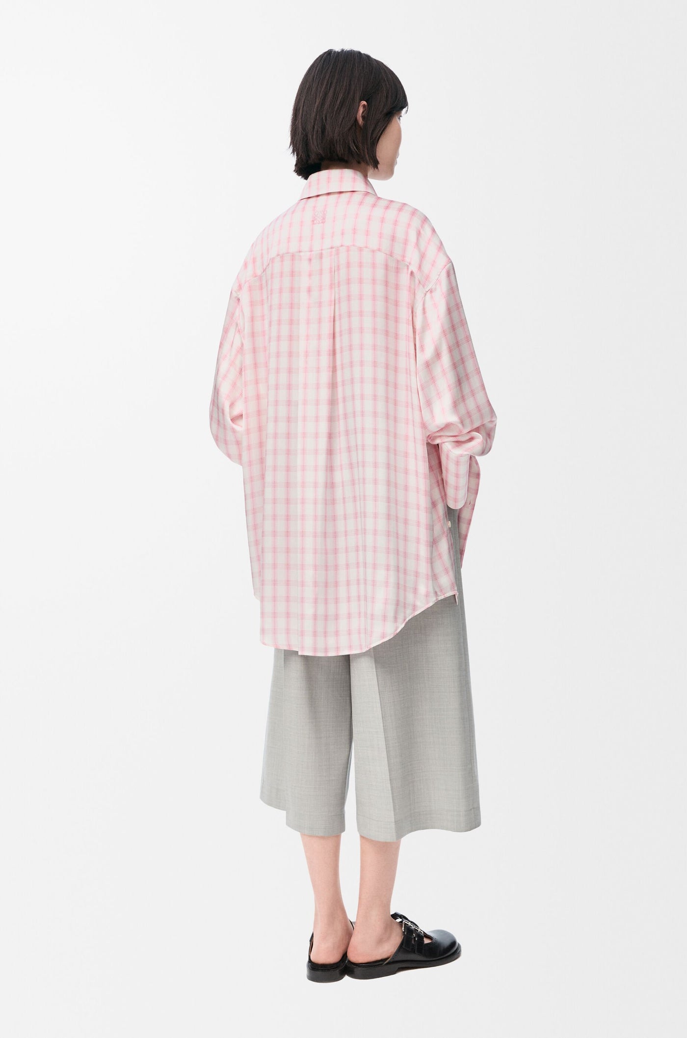 LOEWE - Chemise en soie à carreaux
