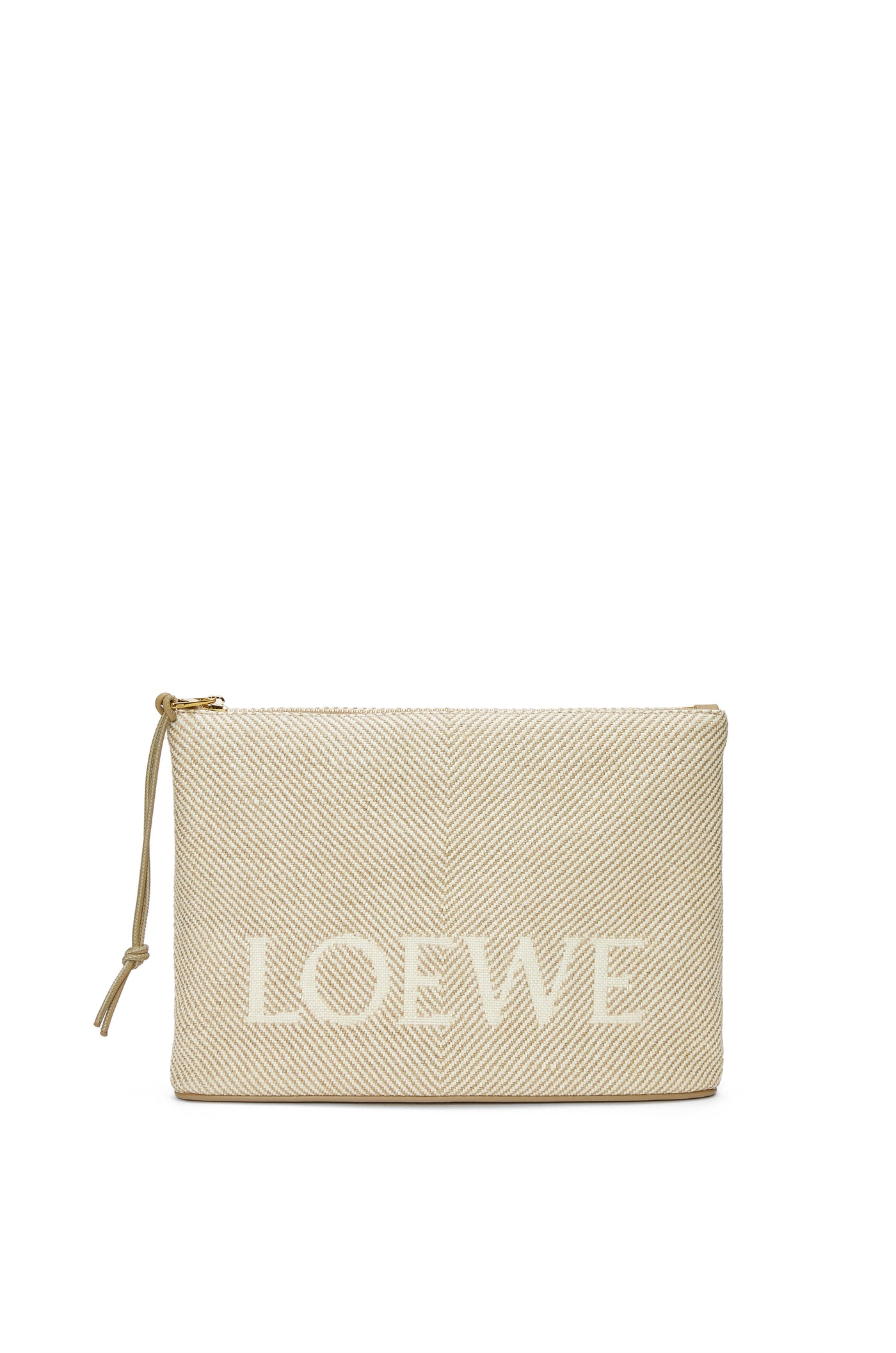 LOEWE - Pochette zippée en jacquard