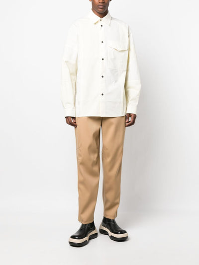 Lanvin pantalon marron