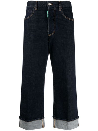DSQUARED2 - Jean ample à coupe courte