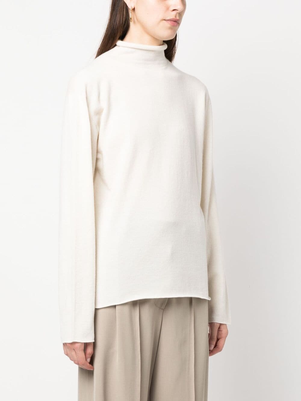 JIL SANDER - Pull en cachemire à col roulé