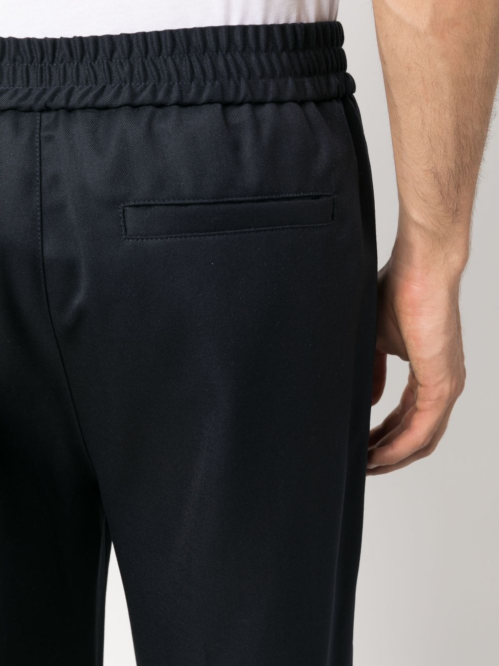 A.P.C PARIS - Pantalon chic esprit sport Bleu Marine