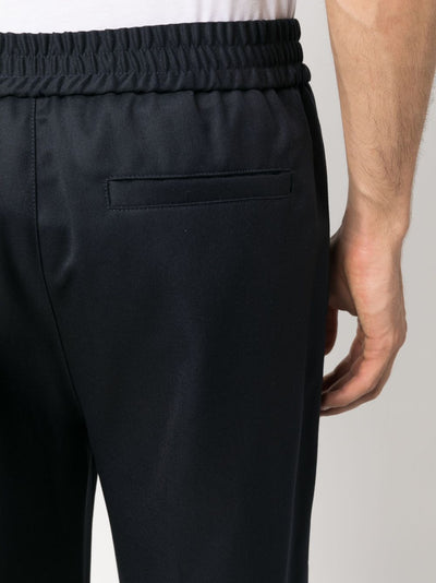 A.P.C PARIS - Pantalon chic esprit sport Bleu Marine