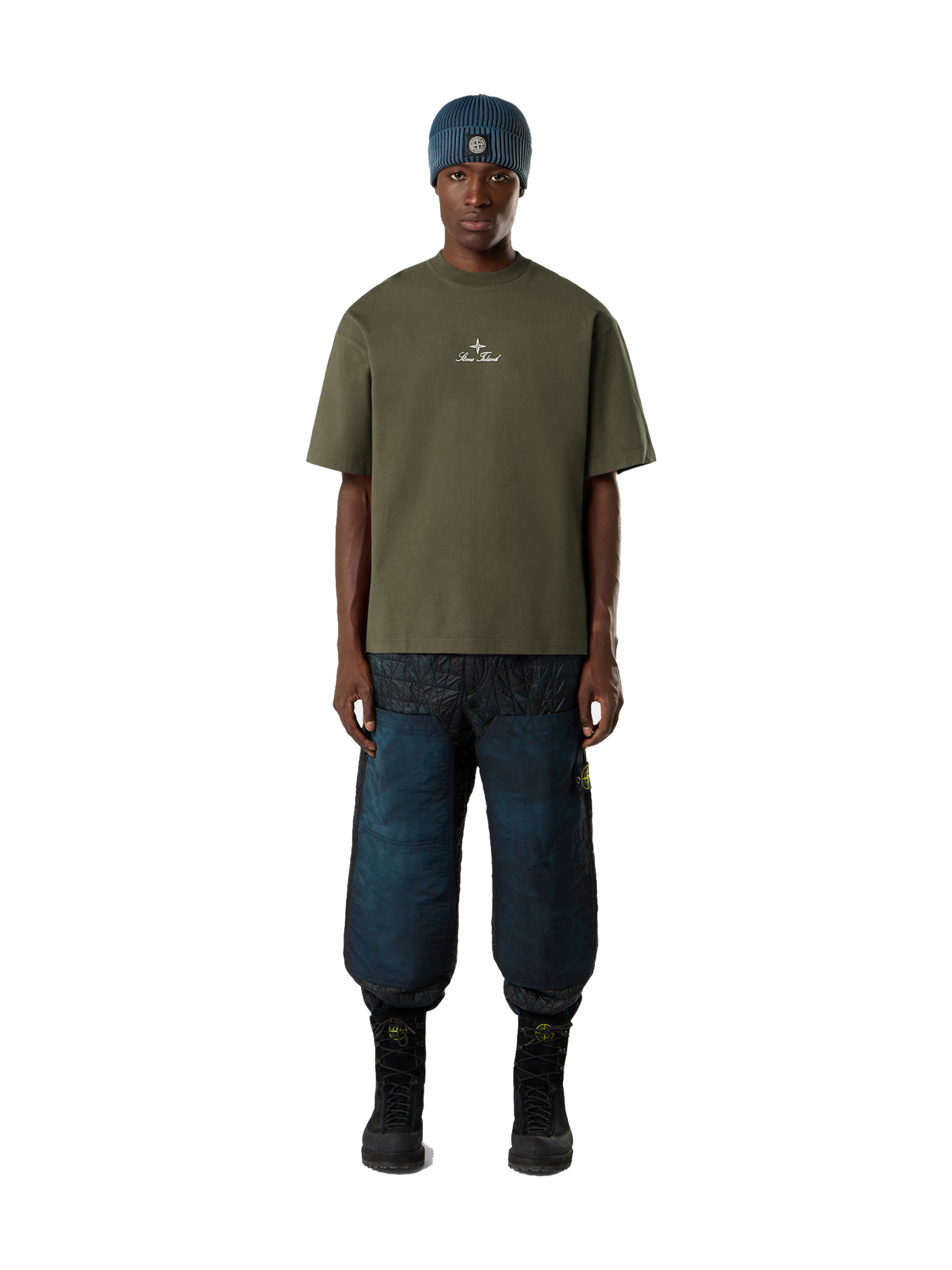 STONE ISLAND - Tee-Shirt à broderies