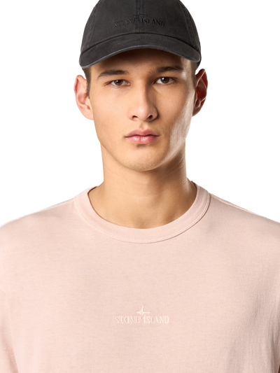 STONE ISLAND - T-shirt avec logo brodé