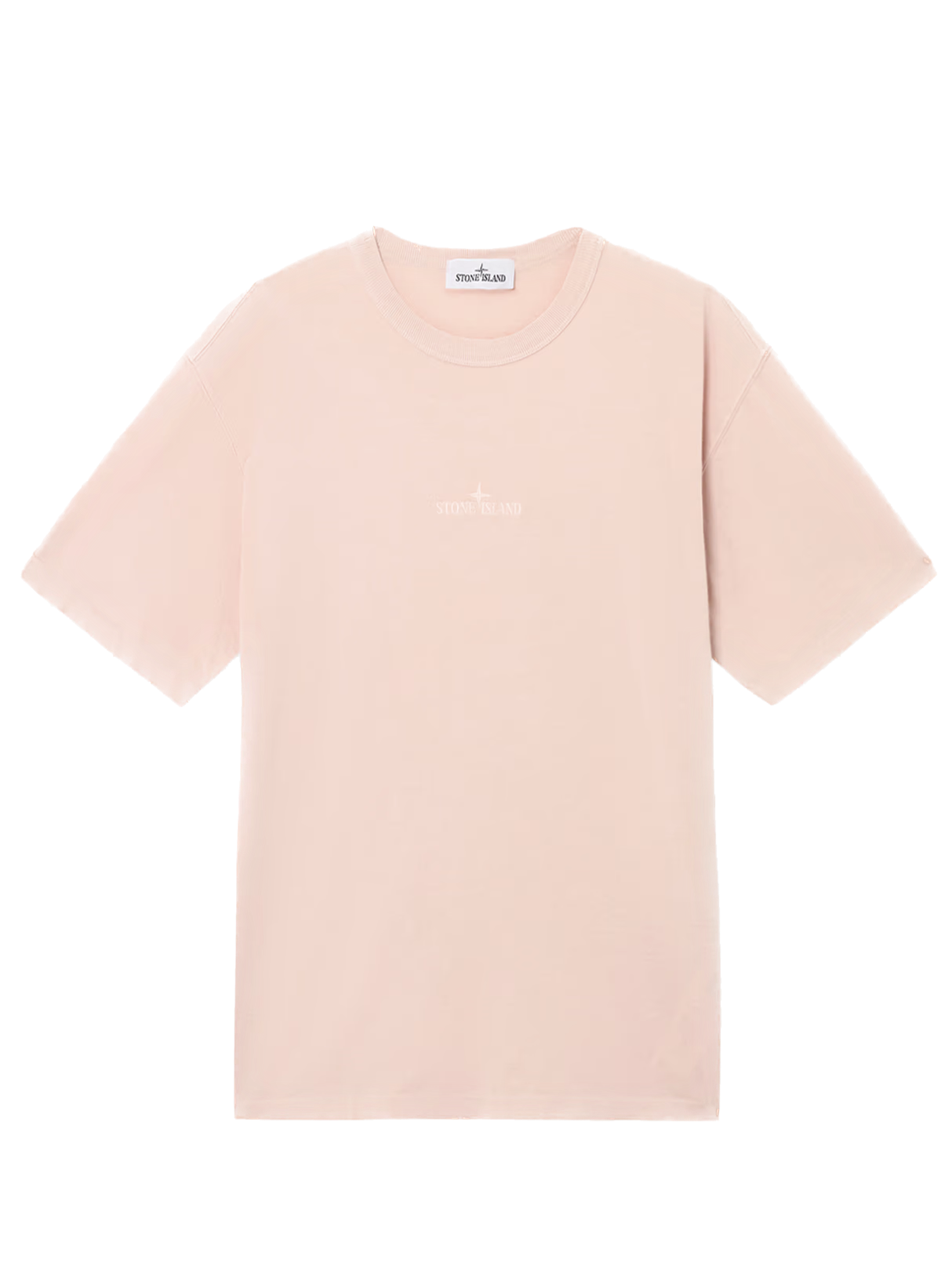 STONE ISLAND - T-shirt avec logo brodé