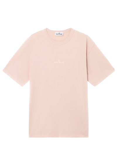 STONE ISLAND - T-shirt avec logo brodé