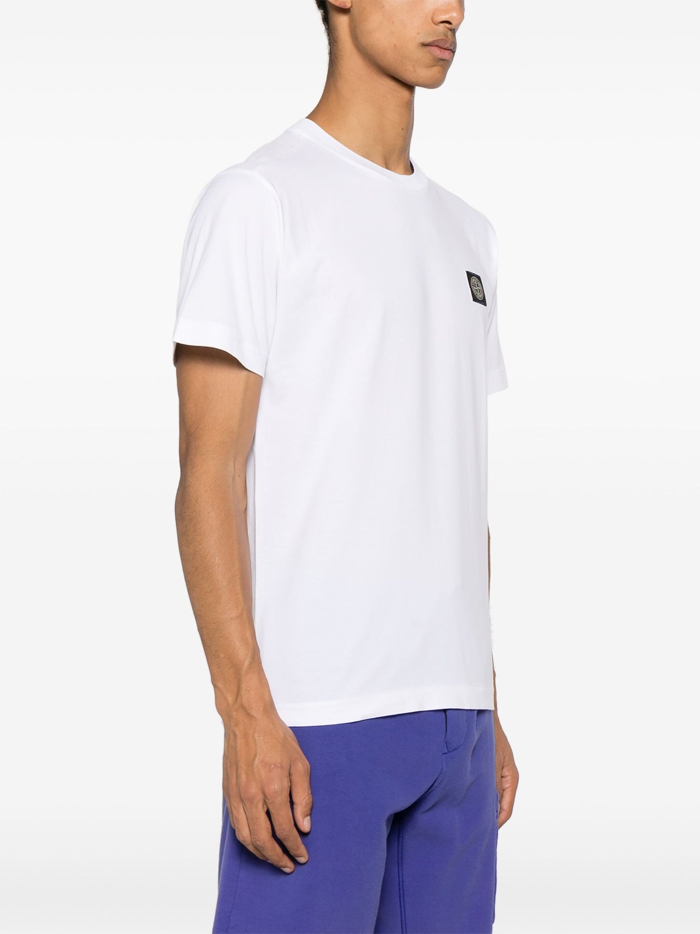 Stone Island - Compass-patch coton T-shirt