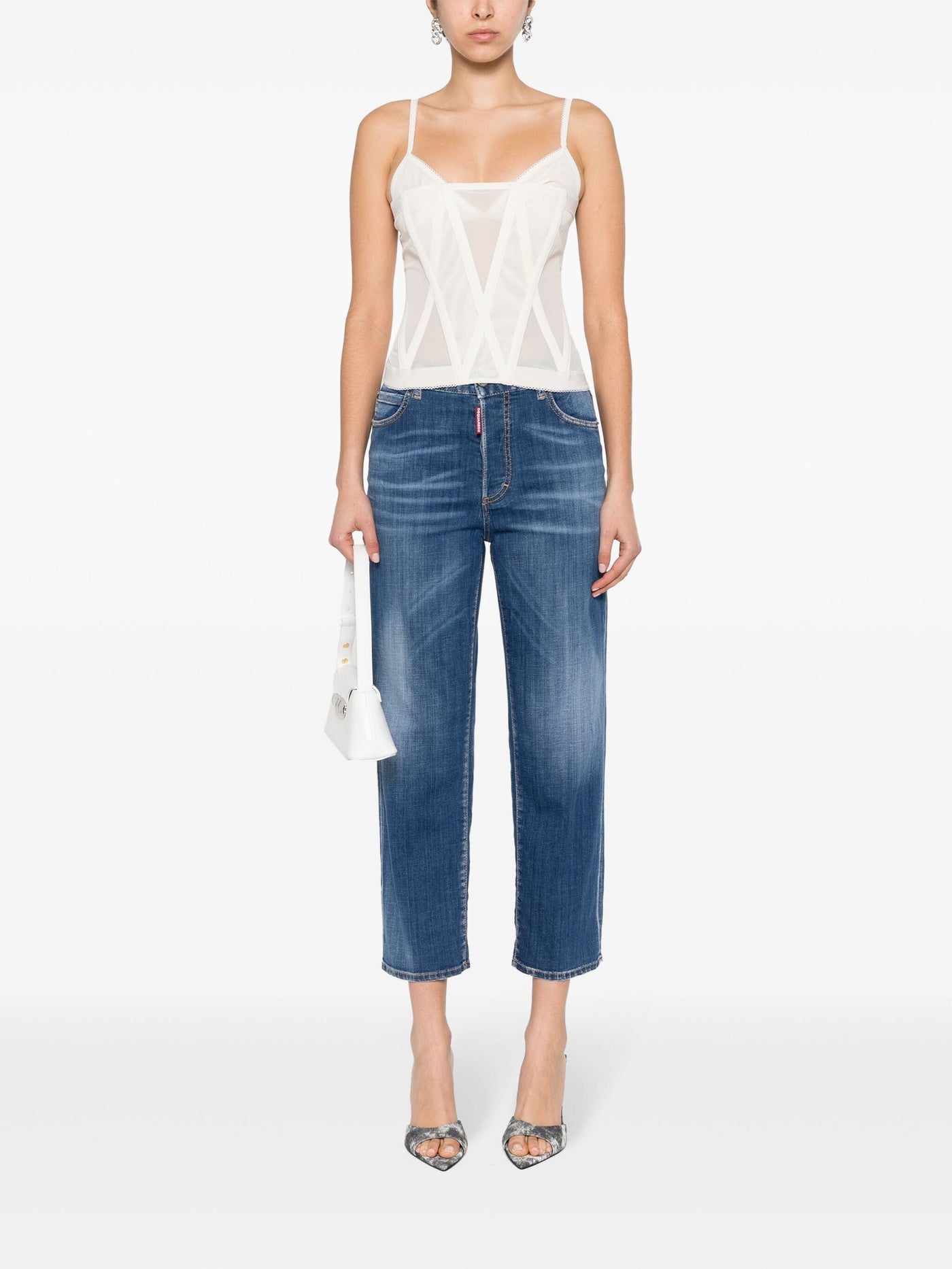 DSQUARED2 - Jean slim taille haute