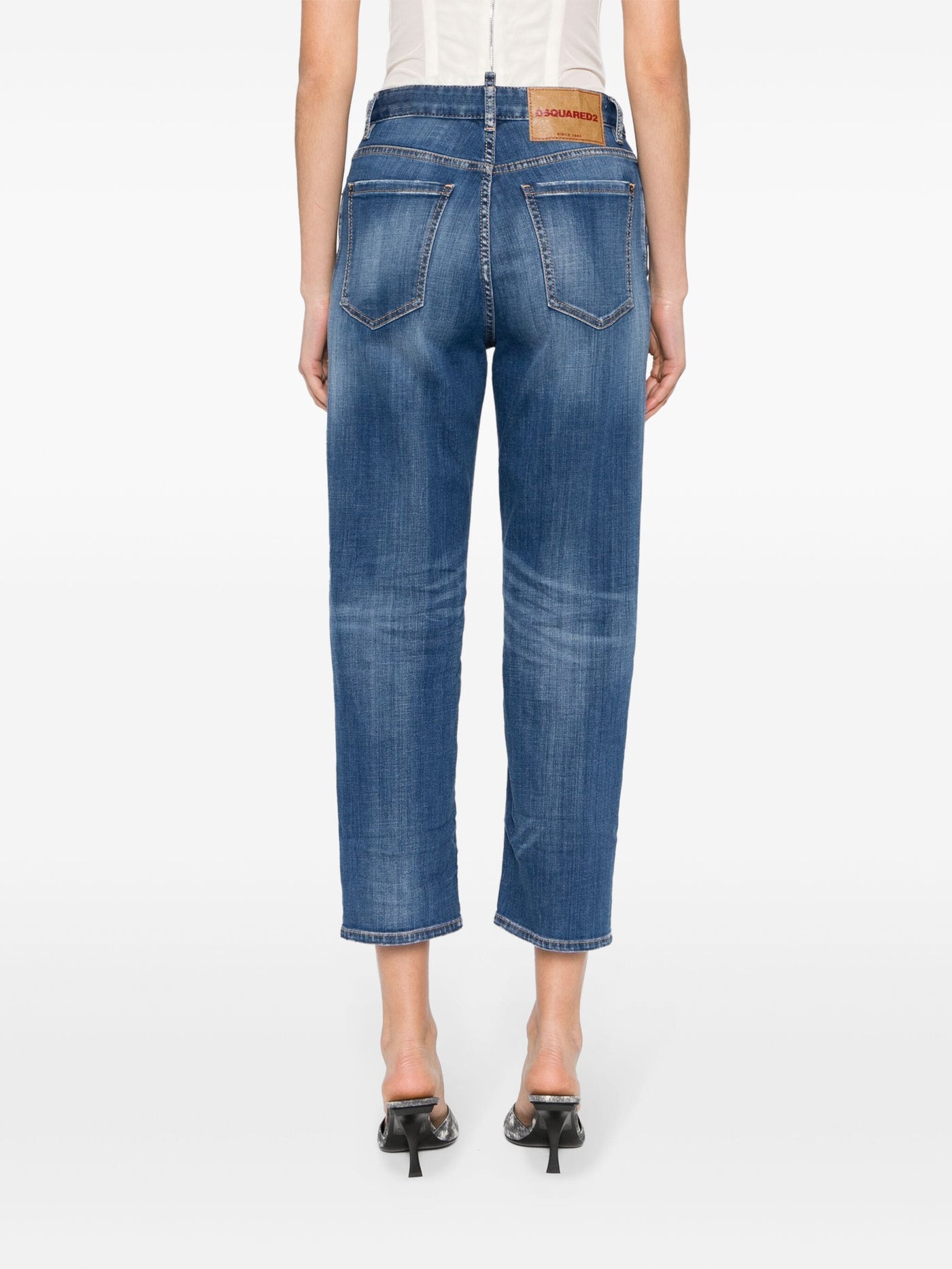 DSQUARED2 - Jean slim taille haute