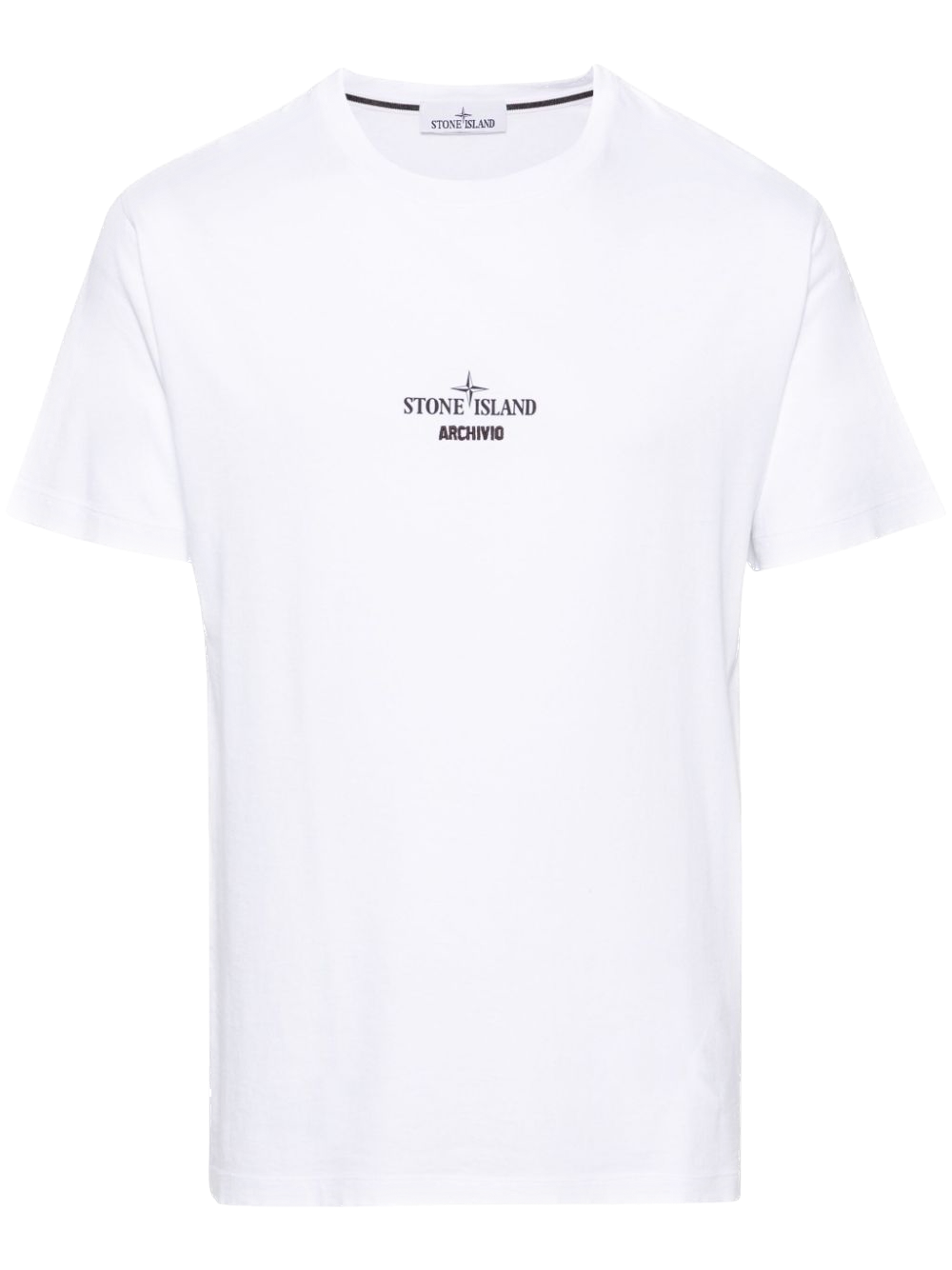 STONE ISLAND - Tee-Shirt Archivio blanc