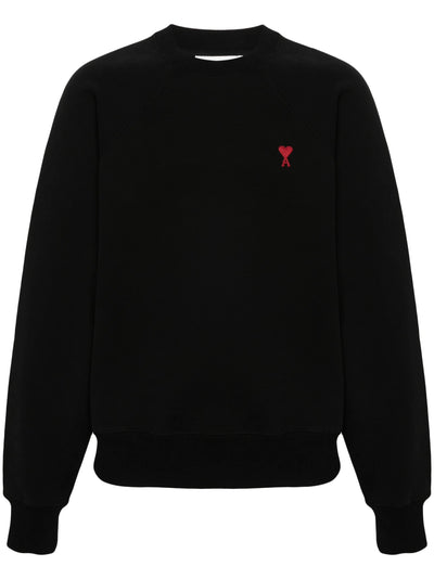 AMI PARIS - Crewneck noir classique