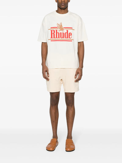 RHUDE - T-Shirt en coton à logo