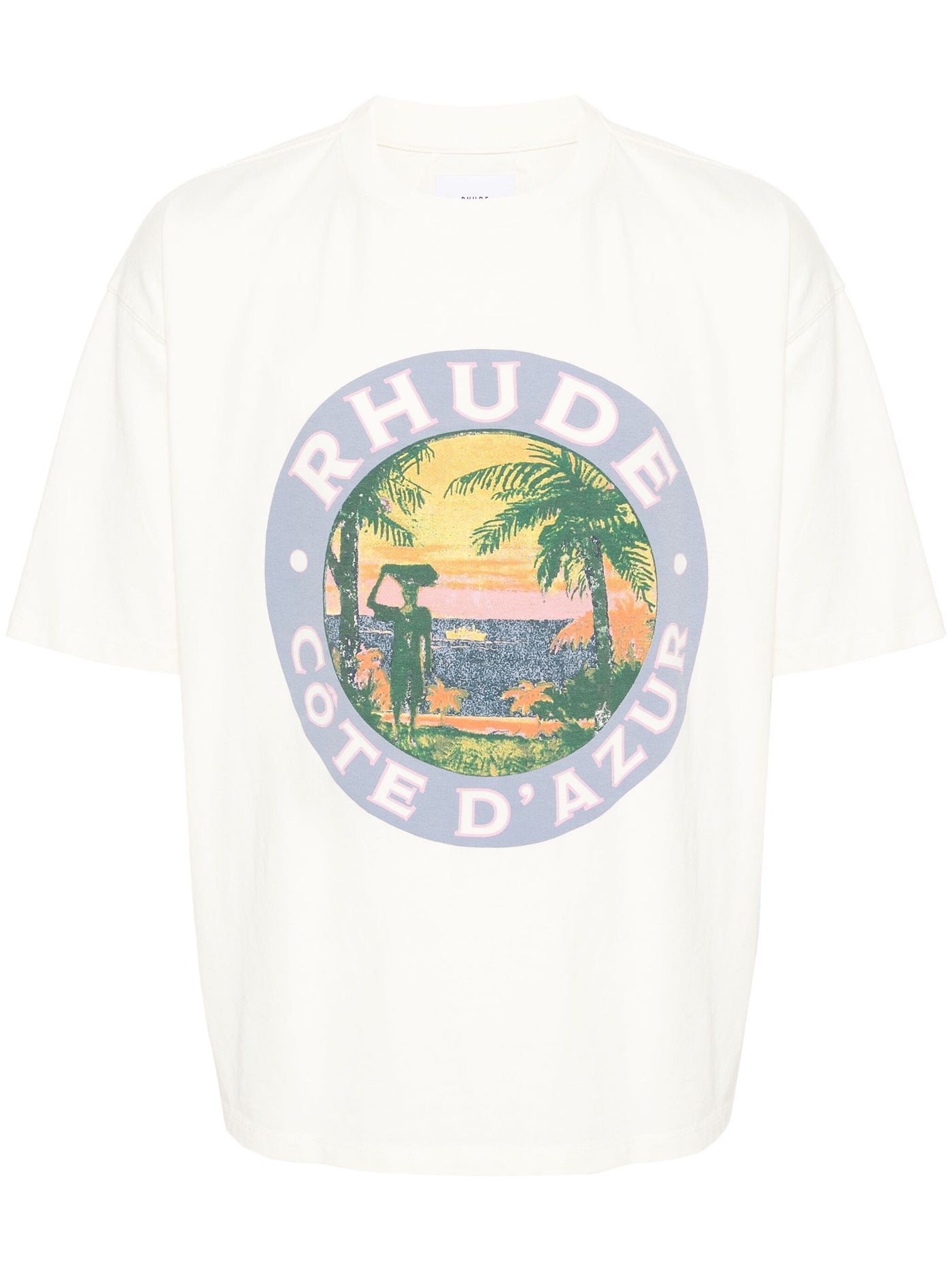 RHUDE - T-shirt côte d'azur
