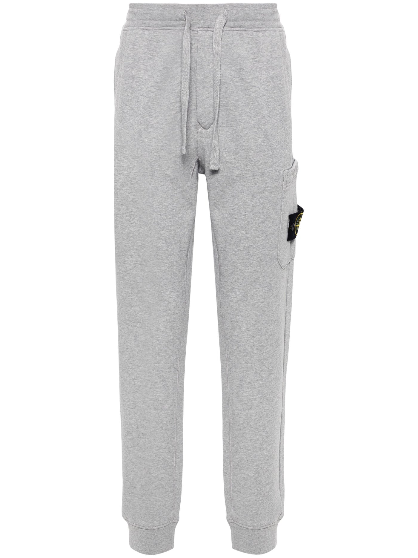STONE ISLAND -  pantalon de jogging gris chiné